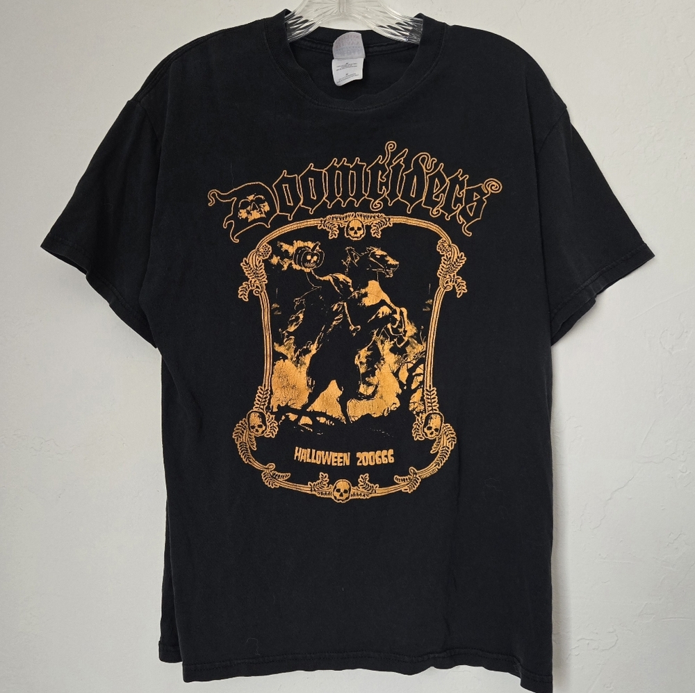 Rare Doomriders Halloween 200666 Tee Sz M